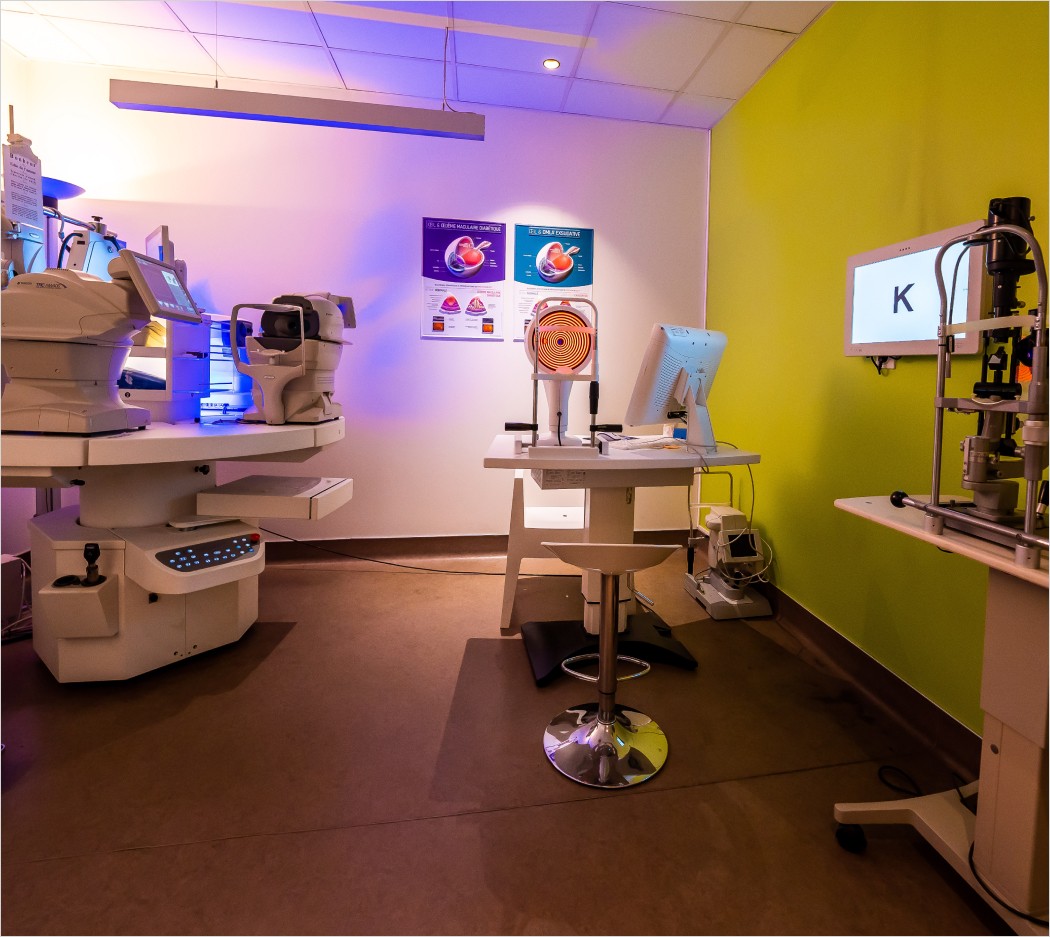 Technologies du centre d'ophtalmologie Atlas Vision
